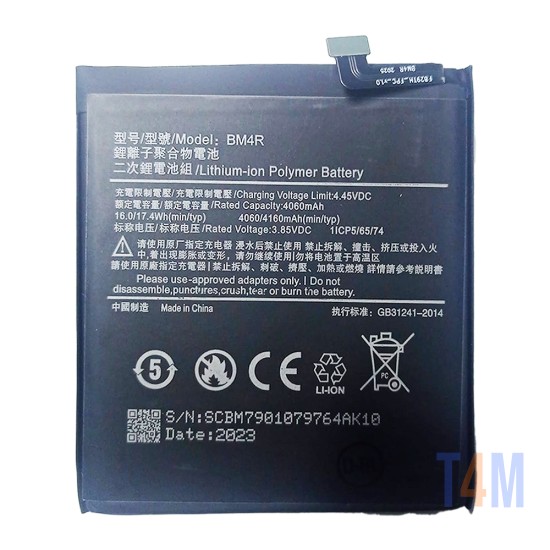 Battery BM4R/M2002J9G for Xiaomi Mi 10 Lite 5g 4160mAh